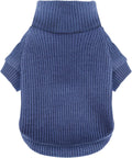 Paiaite Dog Shirt Soft Lightweight Breathable Turtleneck T-Shirt: Warm Comfy Vest for Teacup Chihuahua, Yorkie Puppy & C