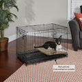 MidWest Homes for Pets Floor Grid for Dog Crate; Elevated Floor Grid Fits Models 1336TD, 1536, 1536DD, 436, 436DD, 1936, 1936DD, 1636/1636DD CURVED SLIDE BOLT LATCH, Black; Model FG36B