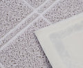 Amazon Basics Less-Mess Litter Trapping Cat Litter Box Mat, Soft on Kitty Paws, Waterproof, Scatter Control, 24" x 35", Grey