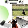 Vtedu Cat Scat Mat 6.5FT, Humane Spike Deterrent for Outdoor Garden Lawn, Flexible Roll with Ground Staples Included and Easy Installation Guide