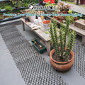 OCEANPAX 6.5ft Cat Scat Mat with Soft Spikes, Humane Indoor/Outdoor Cat Deterrent Mat for Garden, Countertops & Furniture, 78" x 11" Plastic Repellent Strip