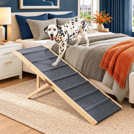 Foldable Dog Ramp for Couch - Portable Dog Ramps for Bed