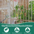 2 Pack Bird Cage Seed Catcher Guard, Adjustable Bird Cage Mesh Net Cover