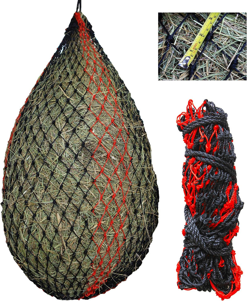 T TEKE Deluxe Slow Hay Feeder Hay Nets, 1-3/4
