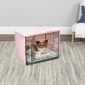 MidWest Homes for Pets Small Dog Crate Cover Featuring Teflon Fabric Protector, Poly-Cotton Privacy Kennel Cover Fits Mo