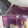 BARN & STABLE Breathable and UV Protective Tear-Resistant Mesh Horse Fly Sheet Comfy Equine Summer Sheet with Removable 