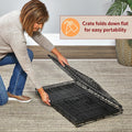 LifeStages by MidWest 36-Inch Double Door Crate, M-L Breeds, 41-70 lbs